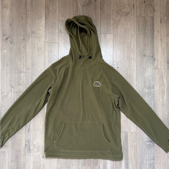 Howler Brothers Other - Howler Brothers Olive Green Hooded Men's Pullover